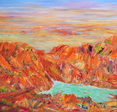 Call of Nature WA - by Ida Ernhardt - Australian Outback Painting