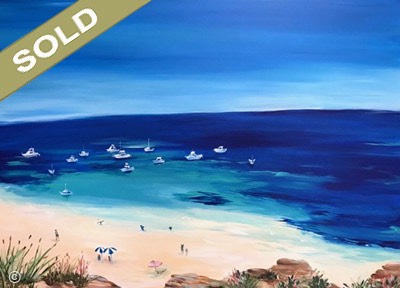 Guest Artist Artworks - Marjorie Bay Rottnest - by Debbie Lynch